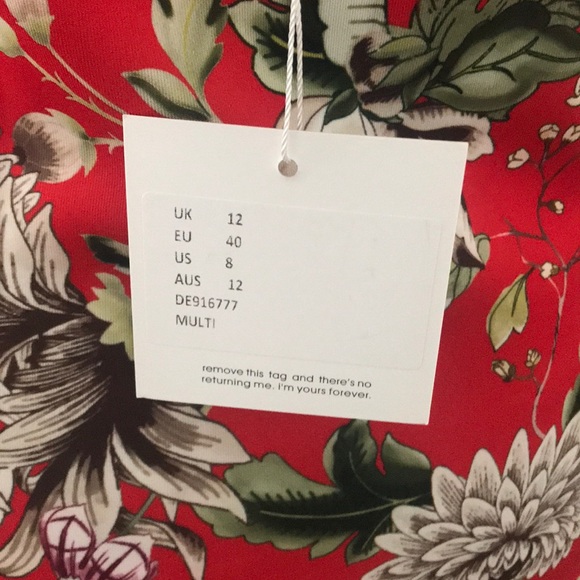 Floral bodycon dress - Picture 3 of 4